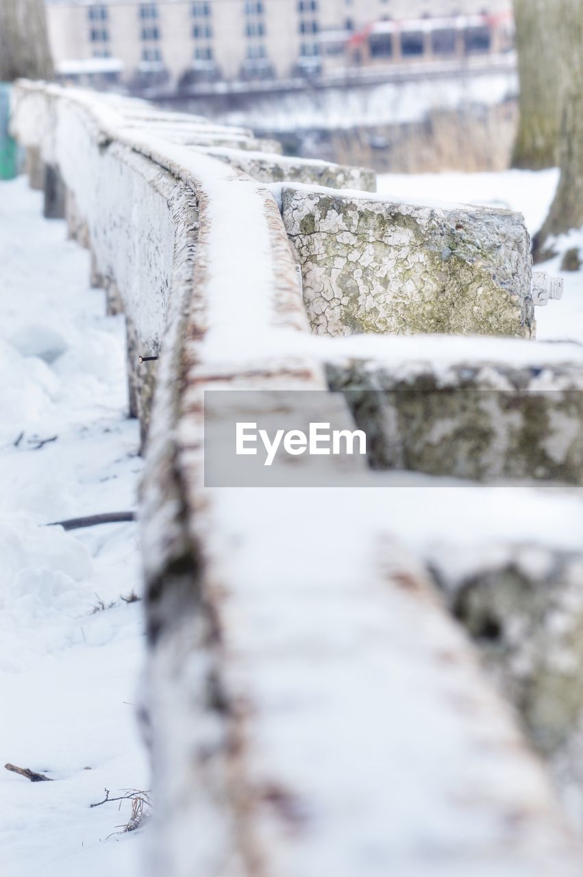 CLOSE-UP OF SNOW