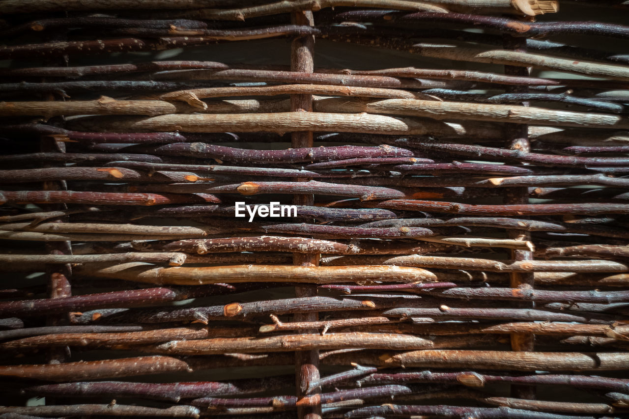 Sticks can be used to make baskets while they can also be used for walling in the ancient times