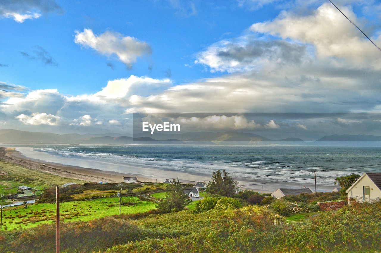 PANORAMIC SHOT OF SEA AGAINST SKY