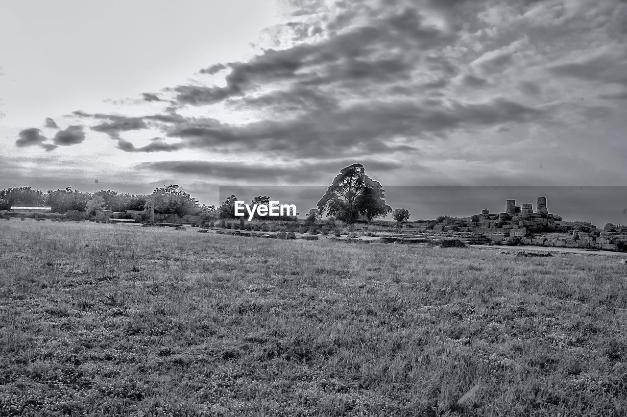 PANORAMIC VIEW OF LAND AGAINST SKY