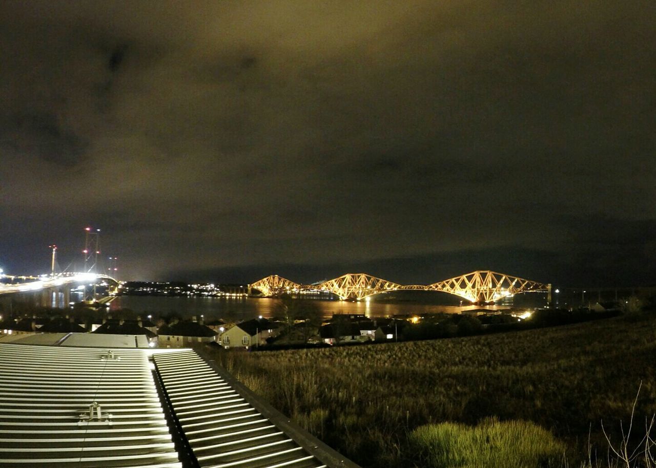 VIEW OF ILLUMINATED TUNNEL