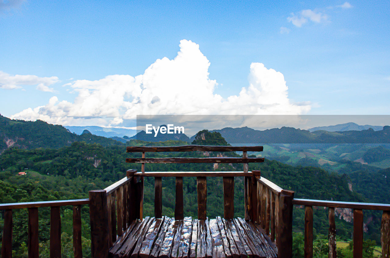 BUILT STRUCTURE ON LANDSCAPE AGAINST SKY