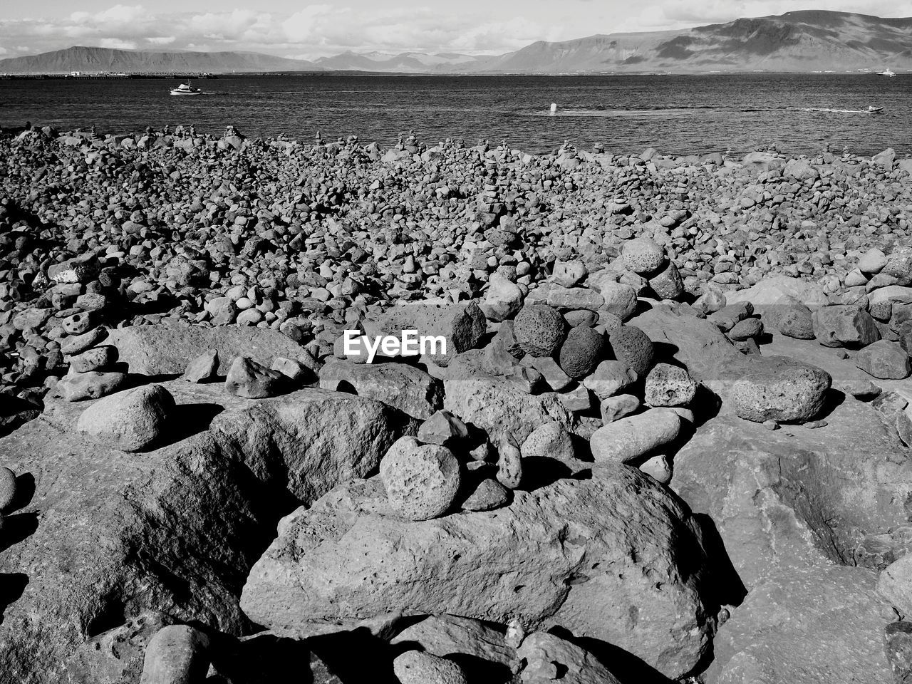 ROCKS ON BEACH