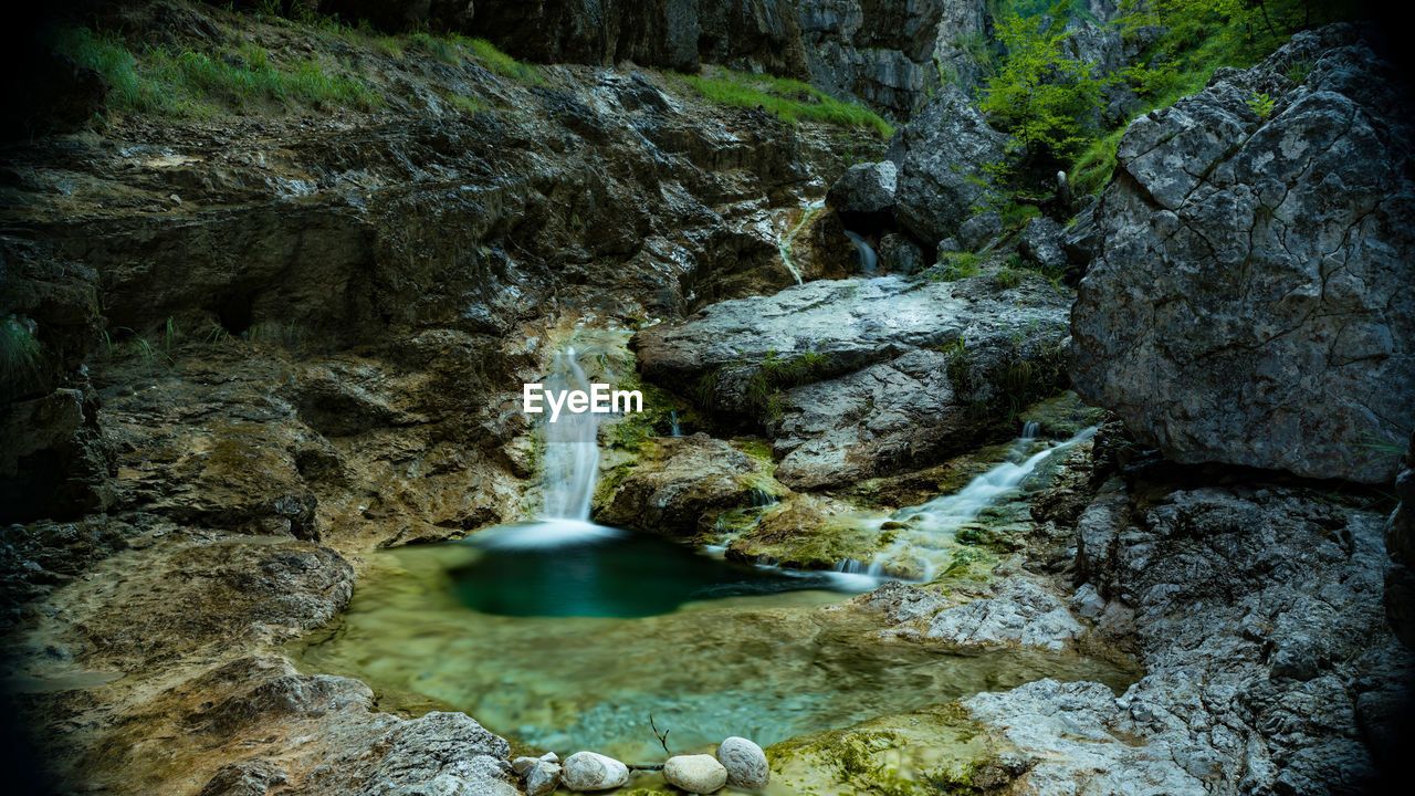 WATERFALL IN FOREST