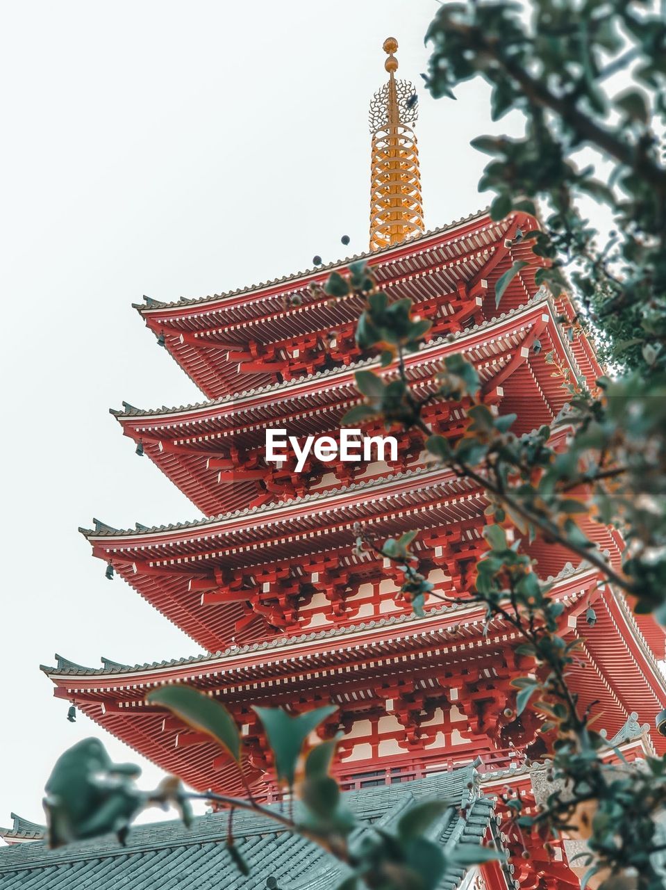 LOW ANGLE VIEW OF TEMPLE AGAINST SKY