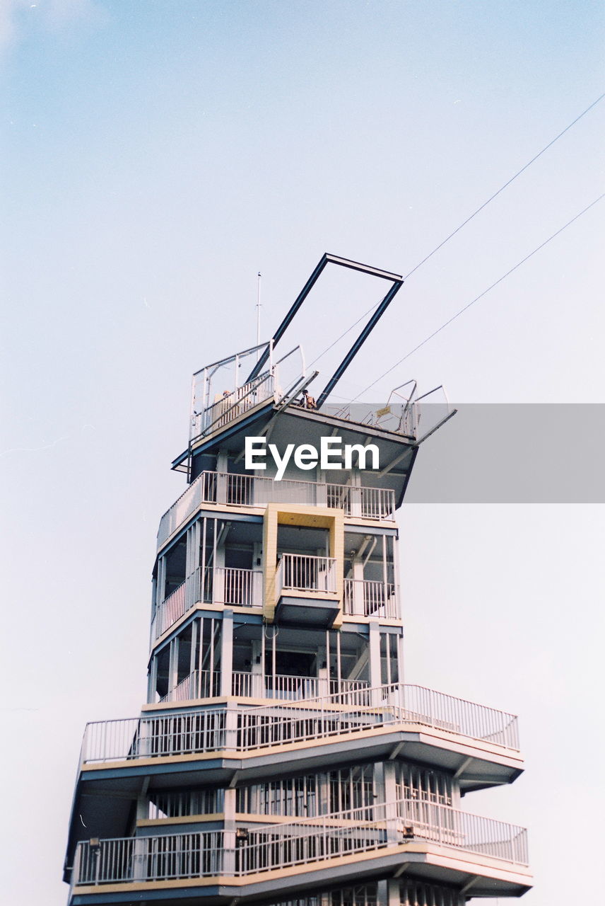 Low angle view of building against sky