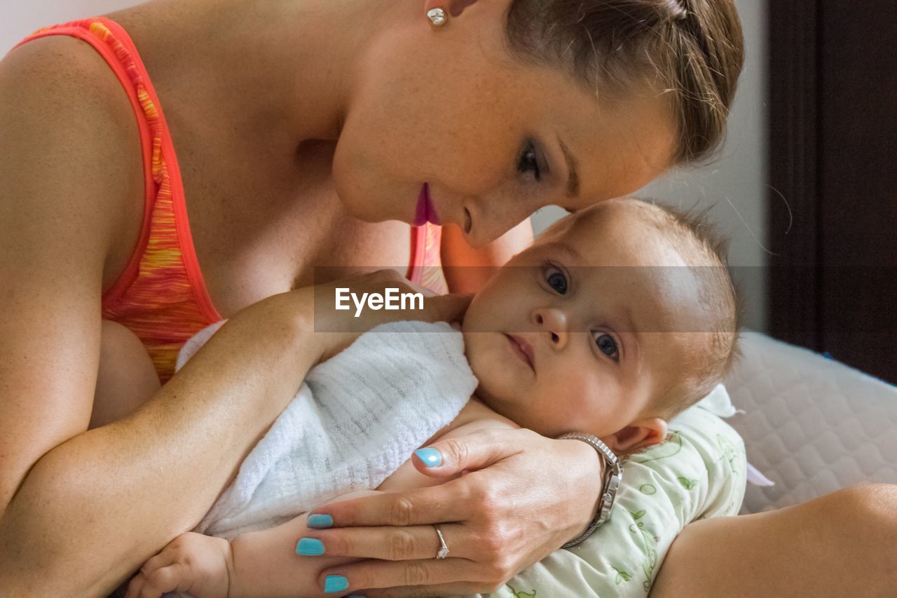 PORTRAIT OF MOTHER AND DAUGHTER