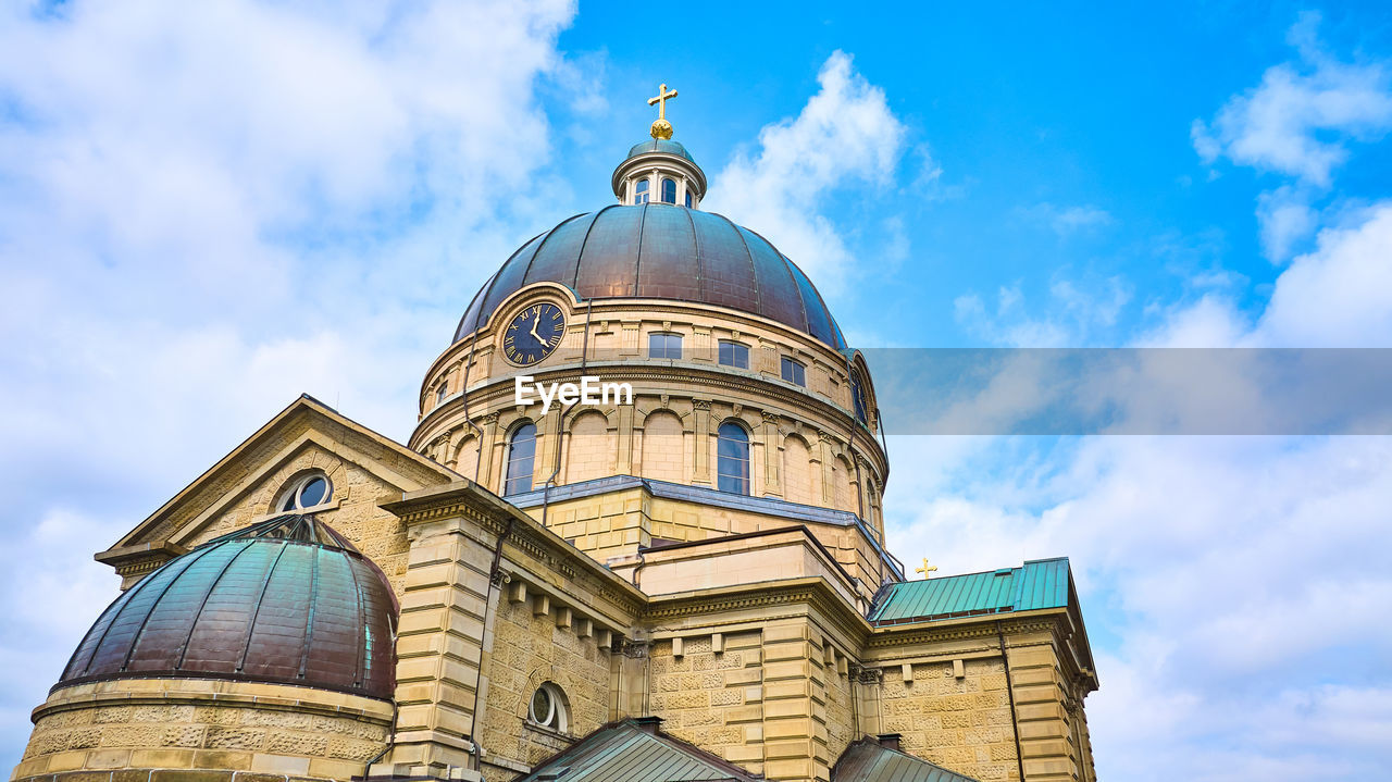 low angle view of church