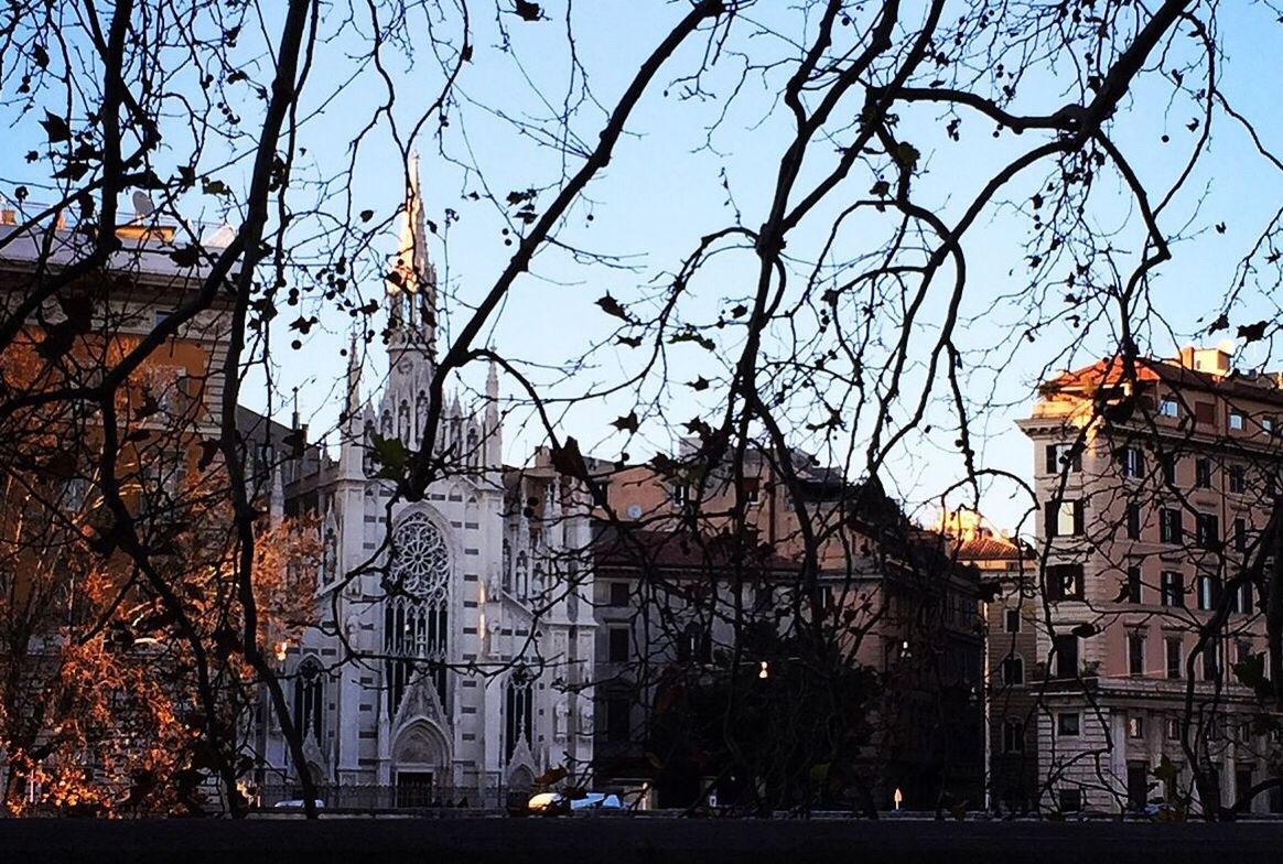 LOW ANGLE VIEW OF BUILDINGS