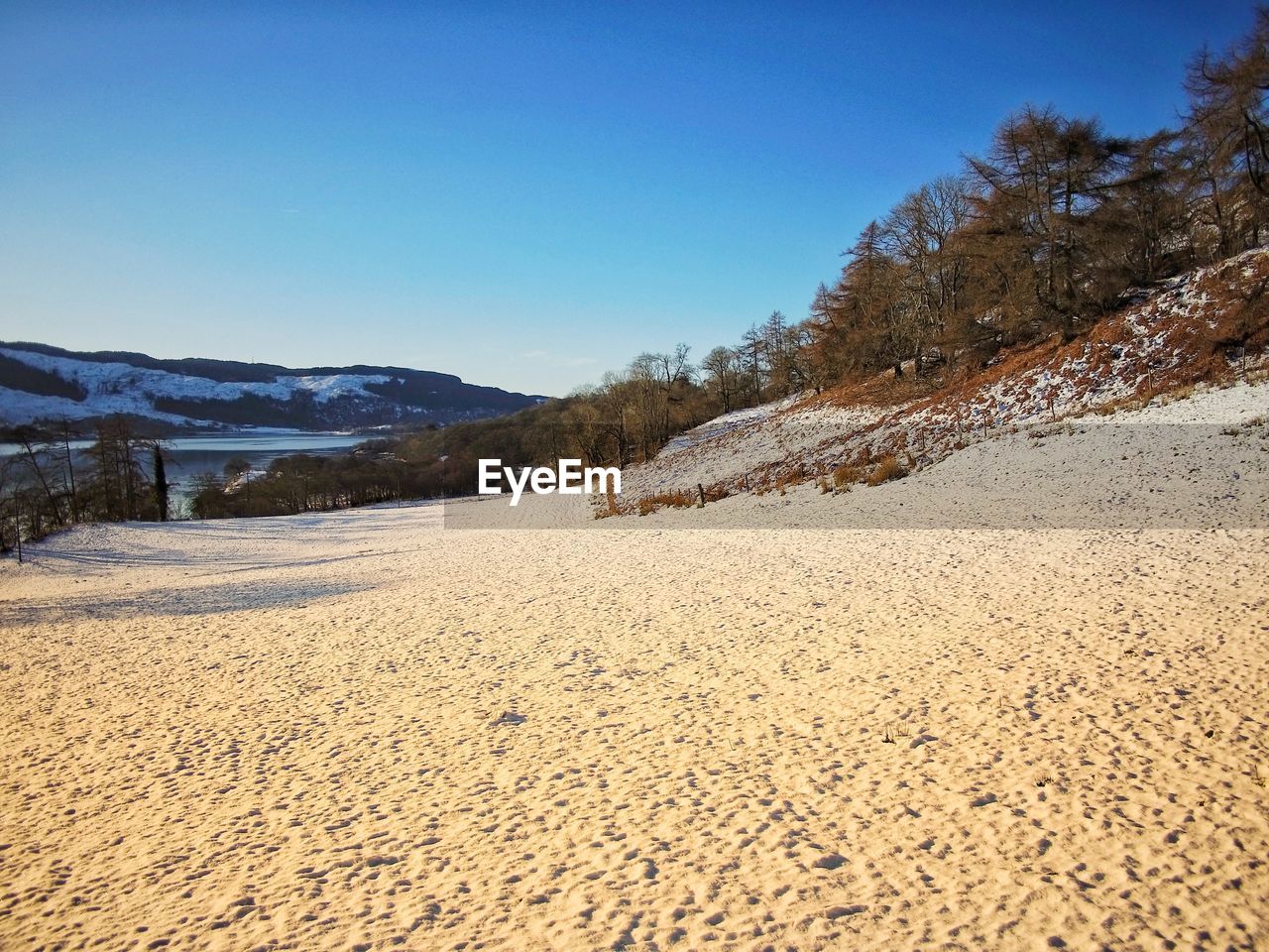 SCENIC VIEW OF LANDSCAPE AGAINST CLEAR SKY