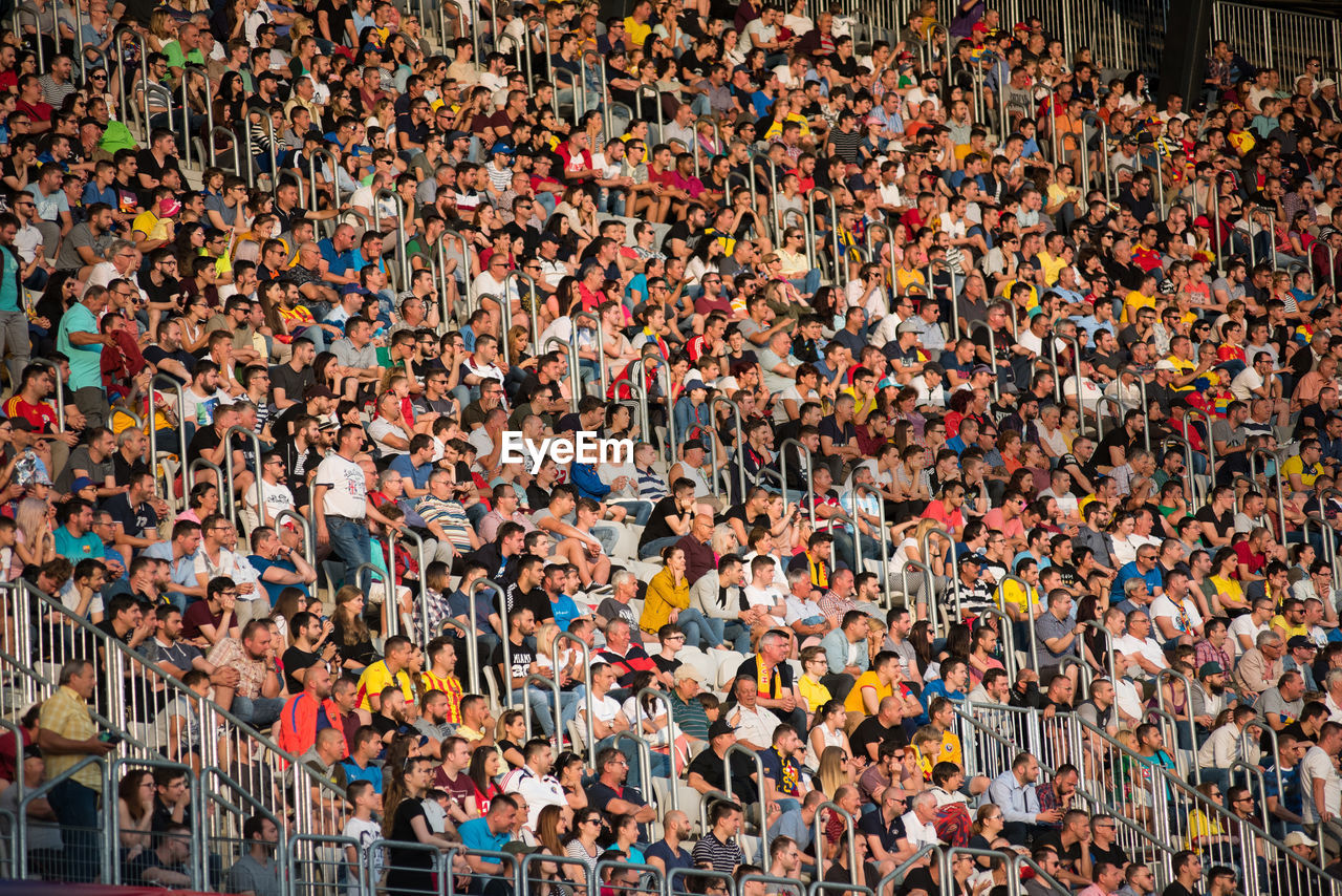 Full frame shot of crowd at stadium