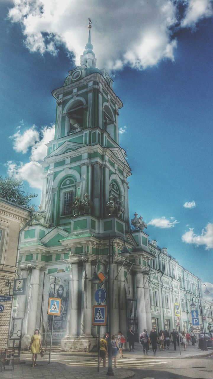 VIEW OF CHURCH AGAINST SKY