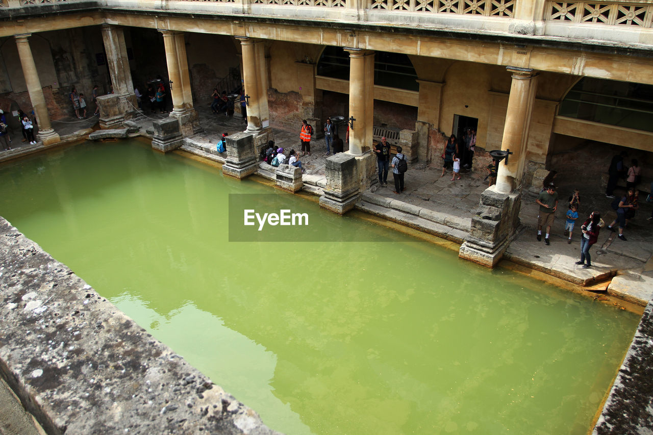 PEOPLE ON BRIDGE