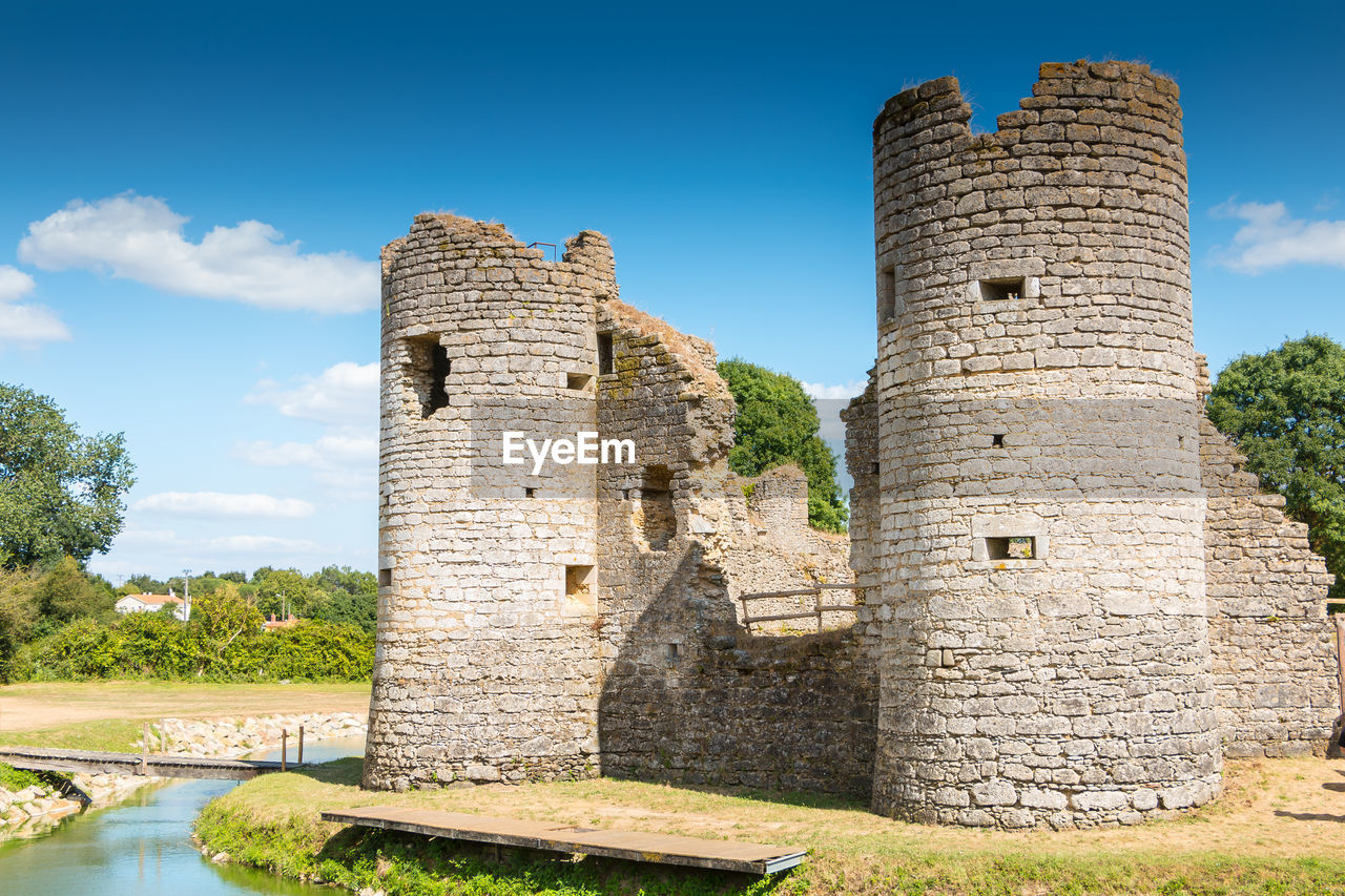 OLD RUINS OF BUILDING