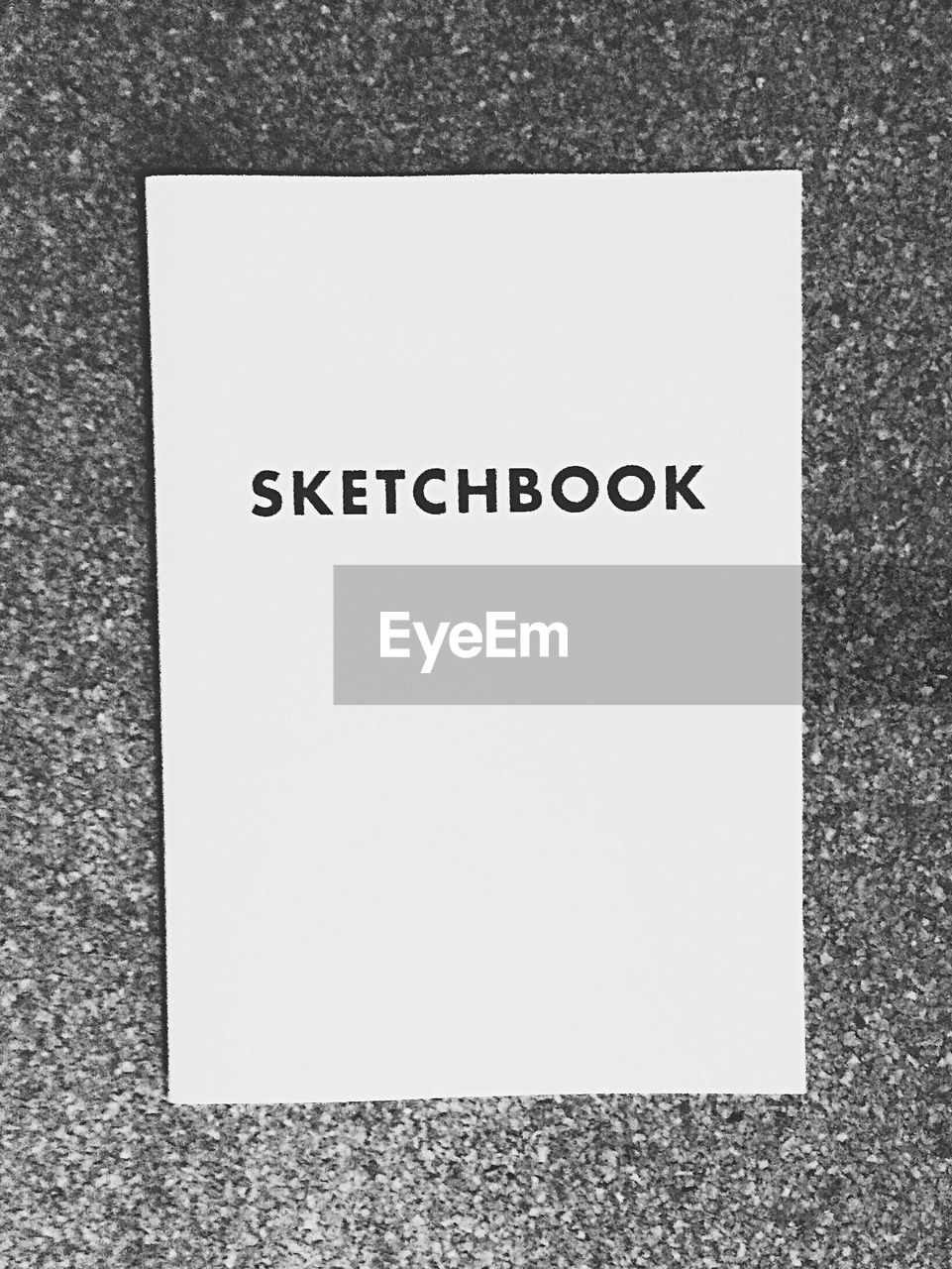 Close-up of sketch pad