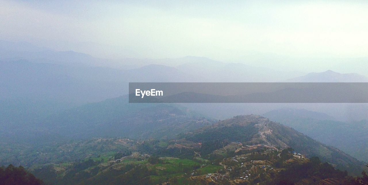 SCENIC VIEW OF MOUNTAIN AGAINST SKY