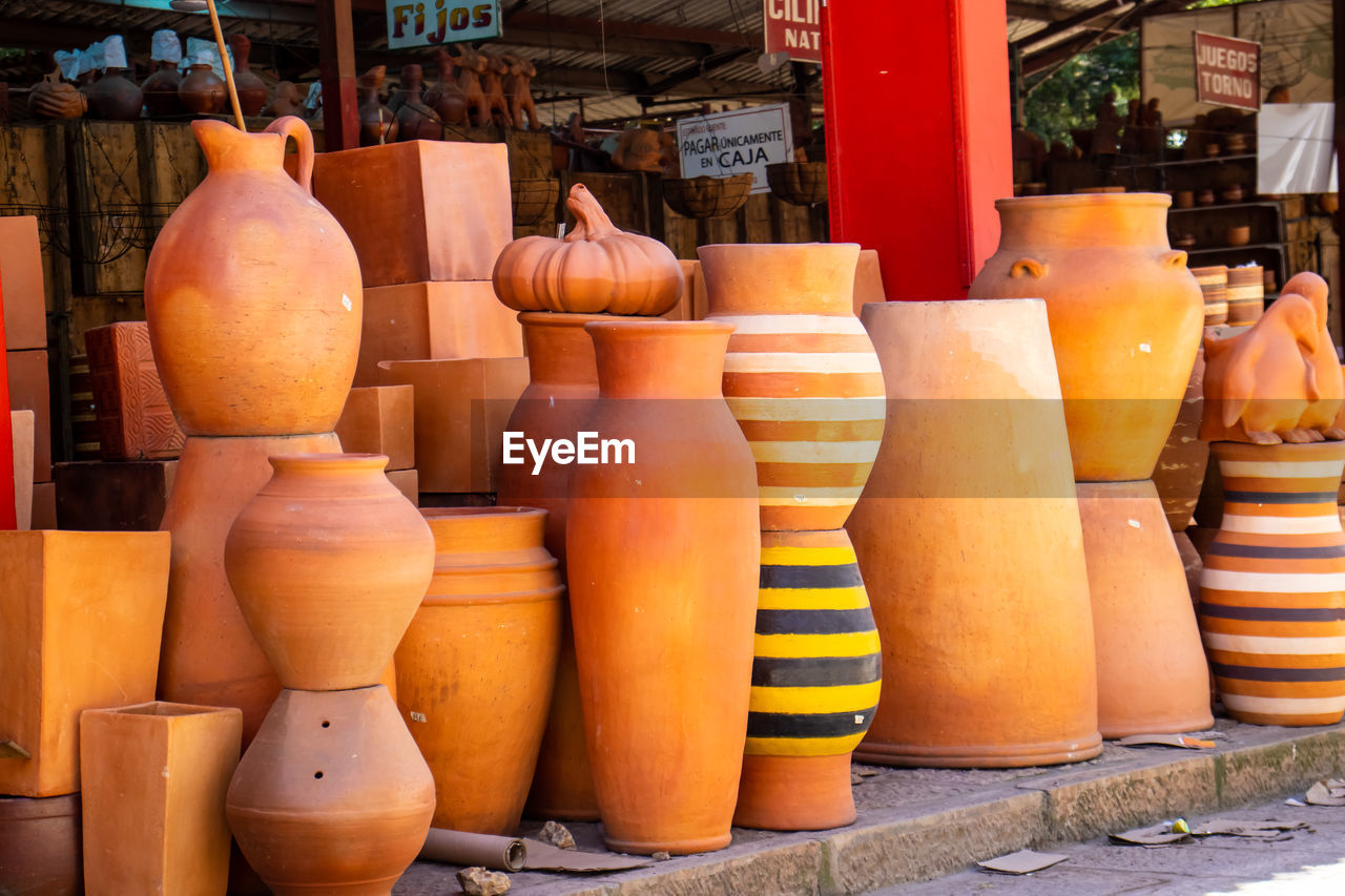 VARIOUS PUMPKINS FOR SALE IN MARKET