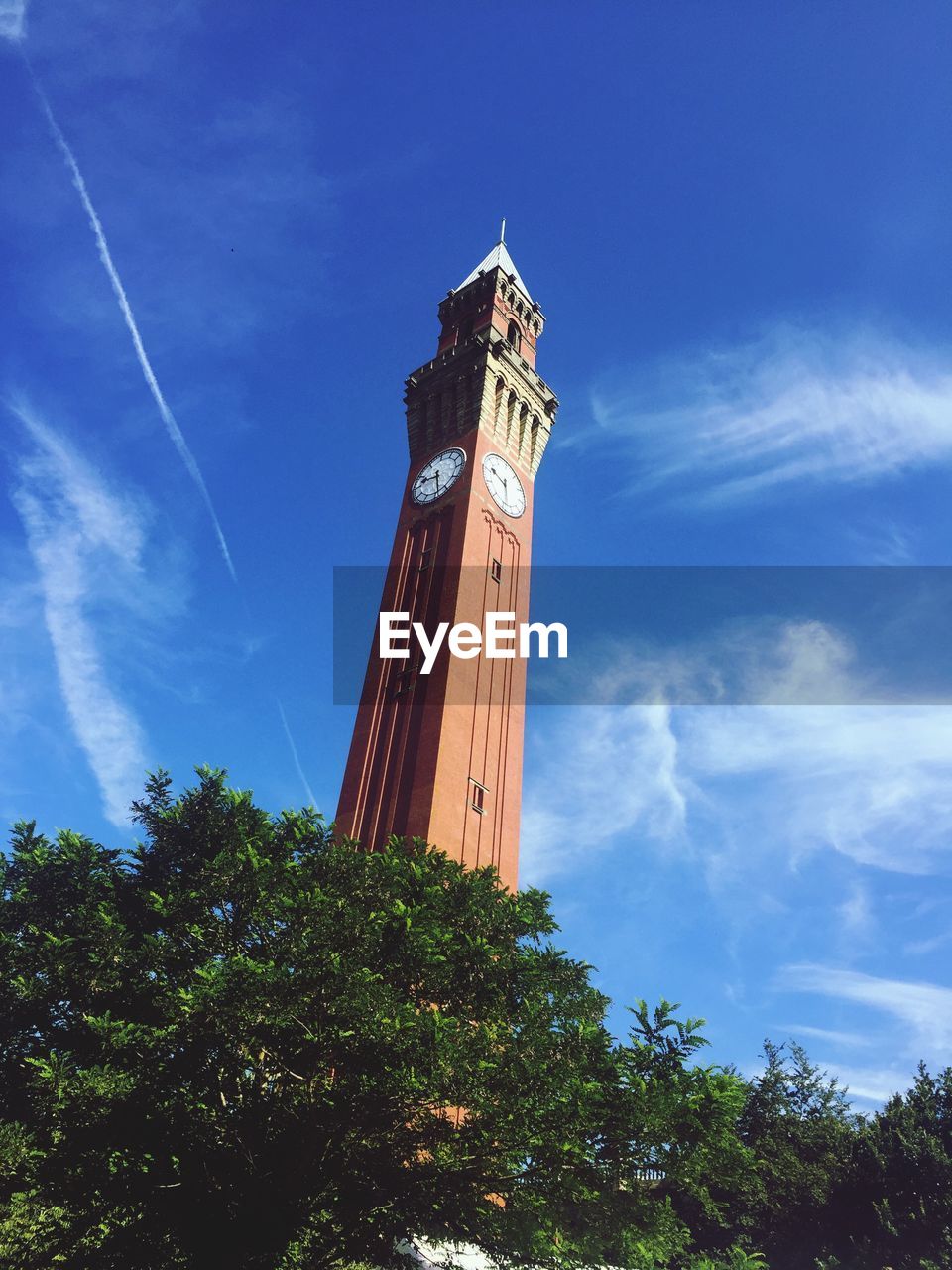 Low angle view of tower against sky