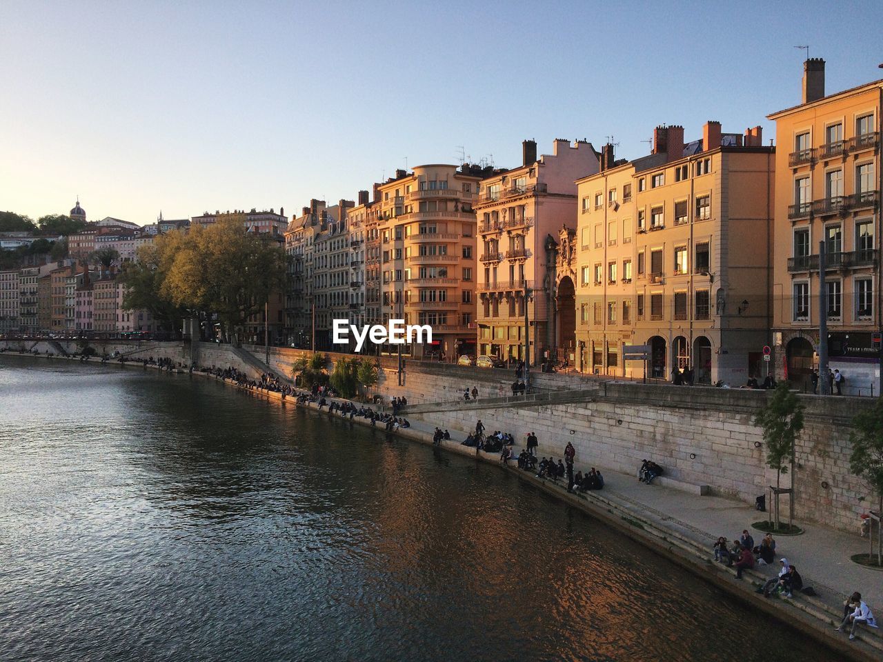 Residential buildings in lyon