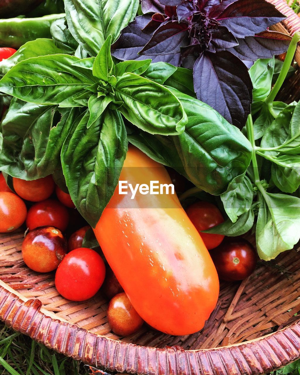 CLOSE-UP OF VEGETABLES ON TABLE