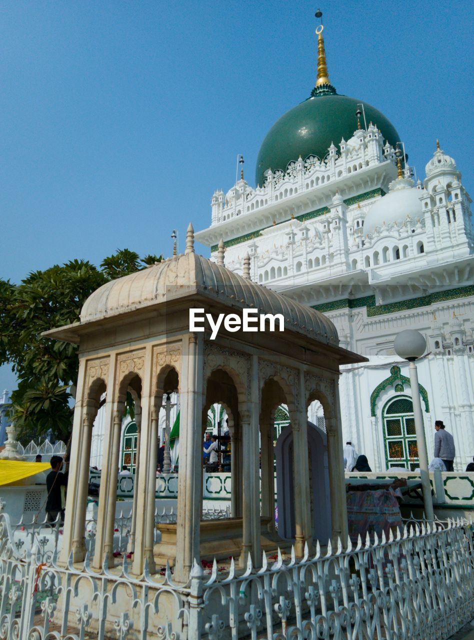 low angle view of historic building