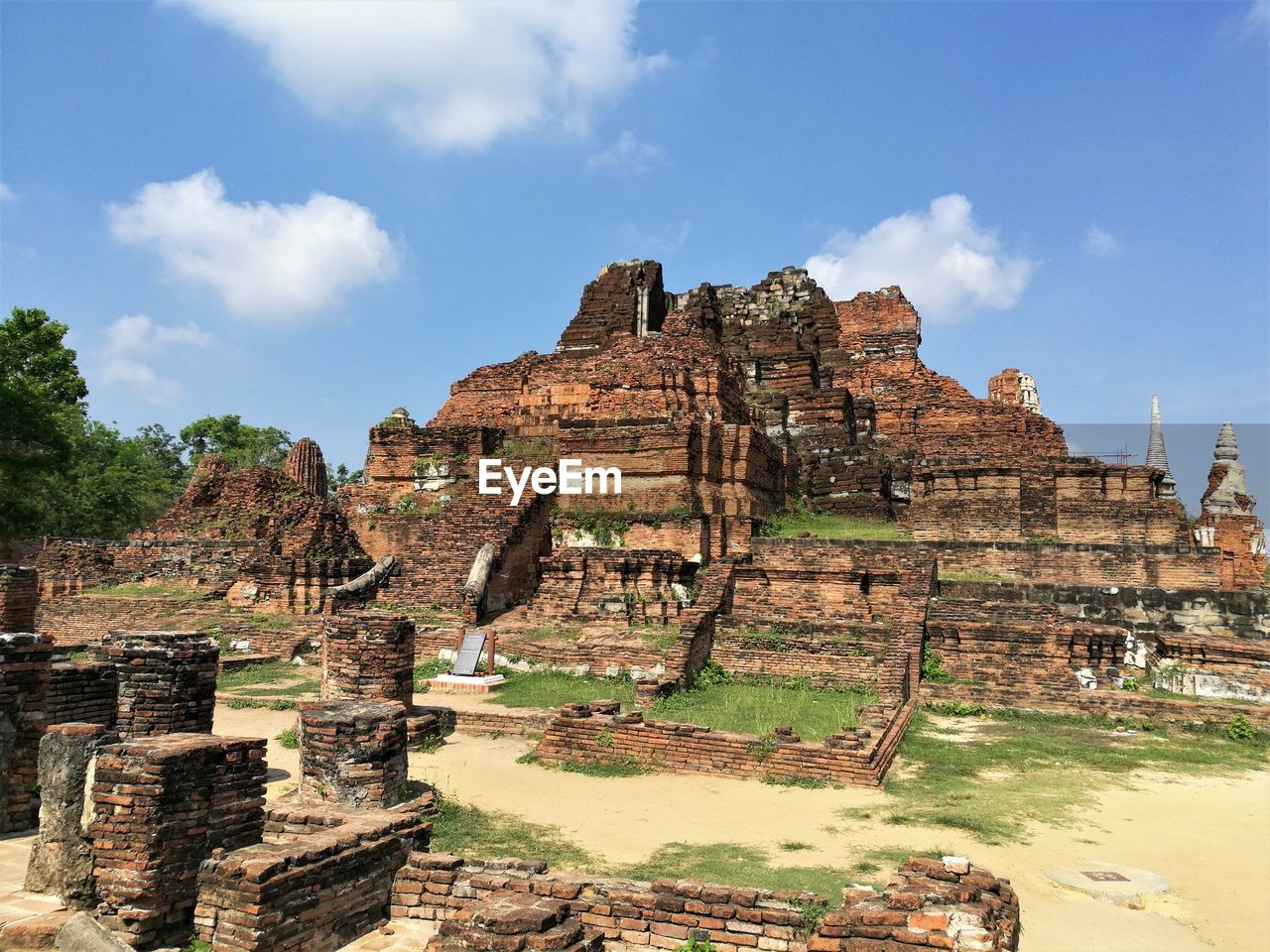 OLD RUINS OF TEMPLE