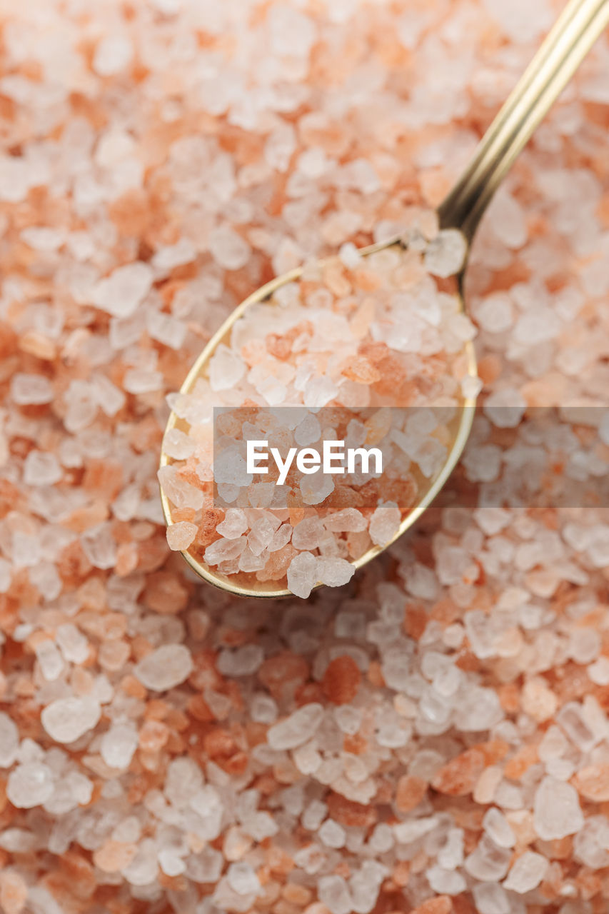 Himalayan pink salt . healthy food concept. speciality salt. food background