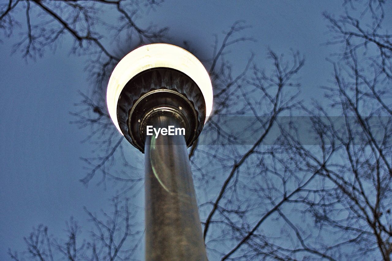 LOW ANGLE VIEW OF TOWER AGAINST SKY