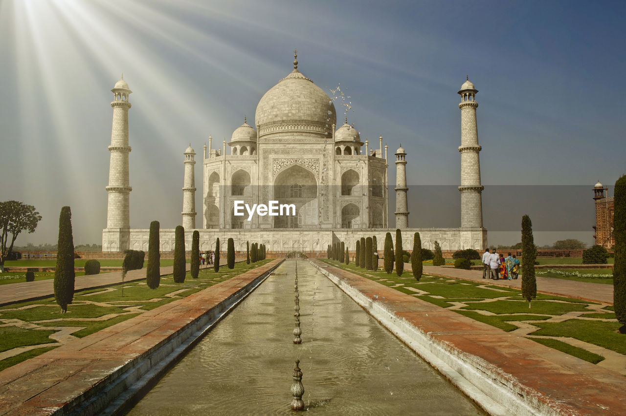 The taj mahal