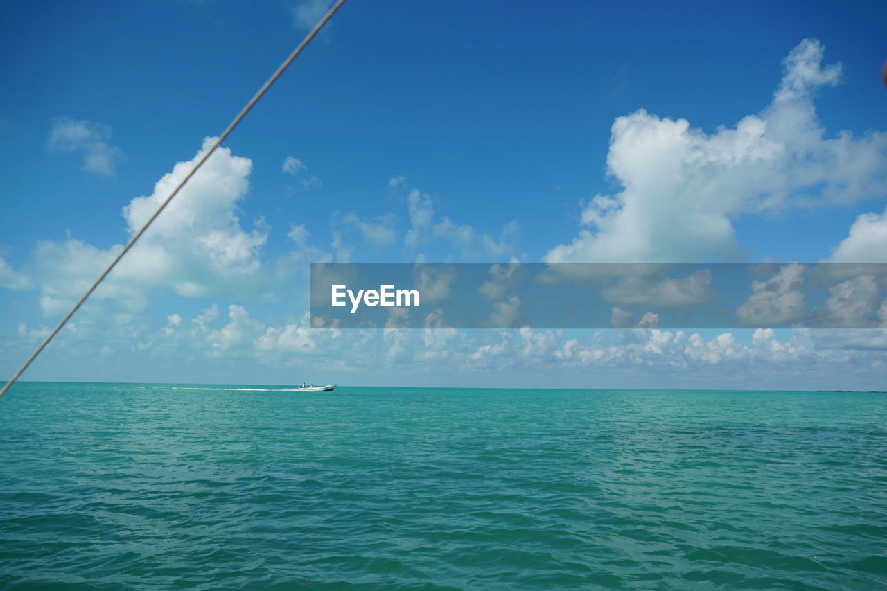 IDYLLIC VIEW OF SEA AGAINST SKY