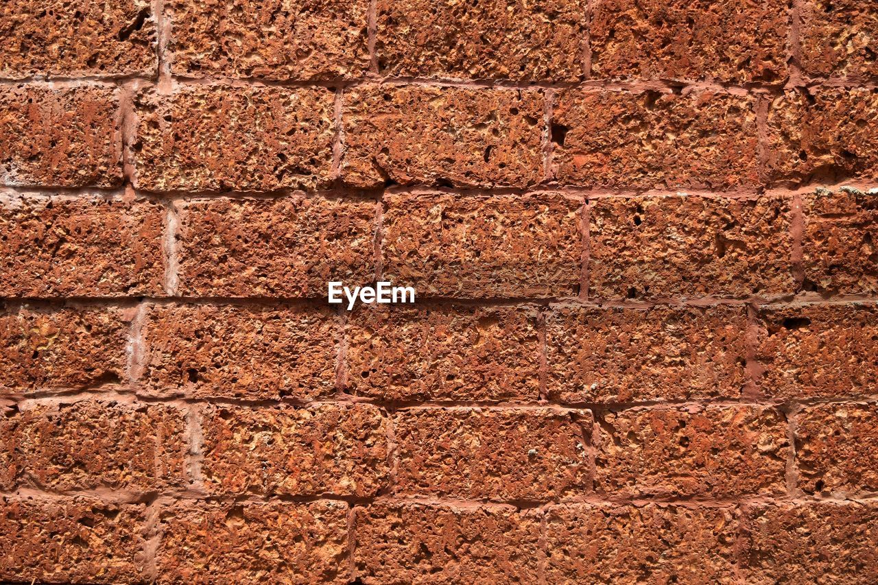 Full frame shot of brick wall