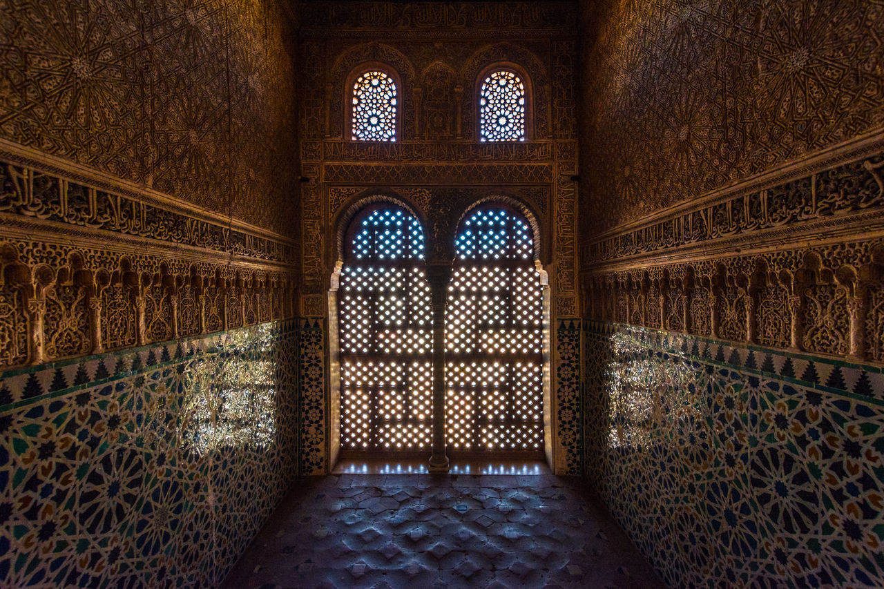 Interior of old building