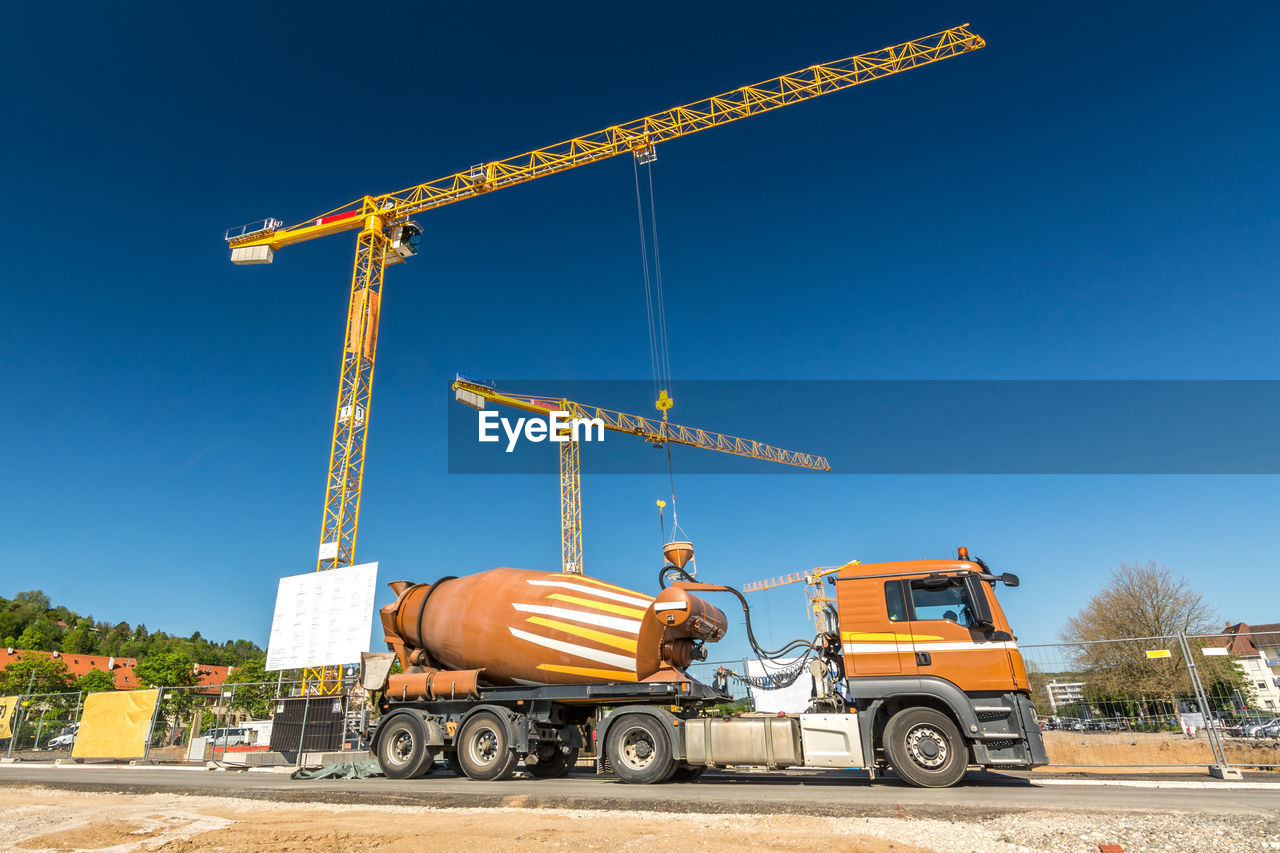 CONSTRUCTION SITE AGAINST SKY