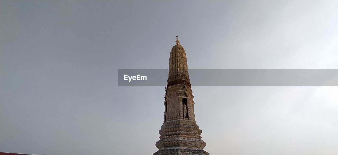 LOW ANGLE VIEW OF BELL TOWER AGAINST SKY