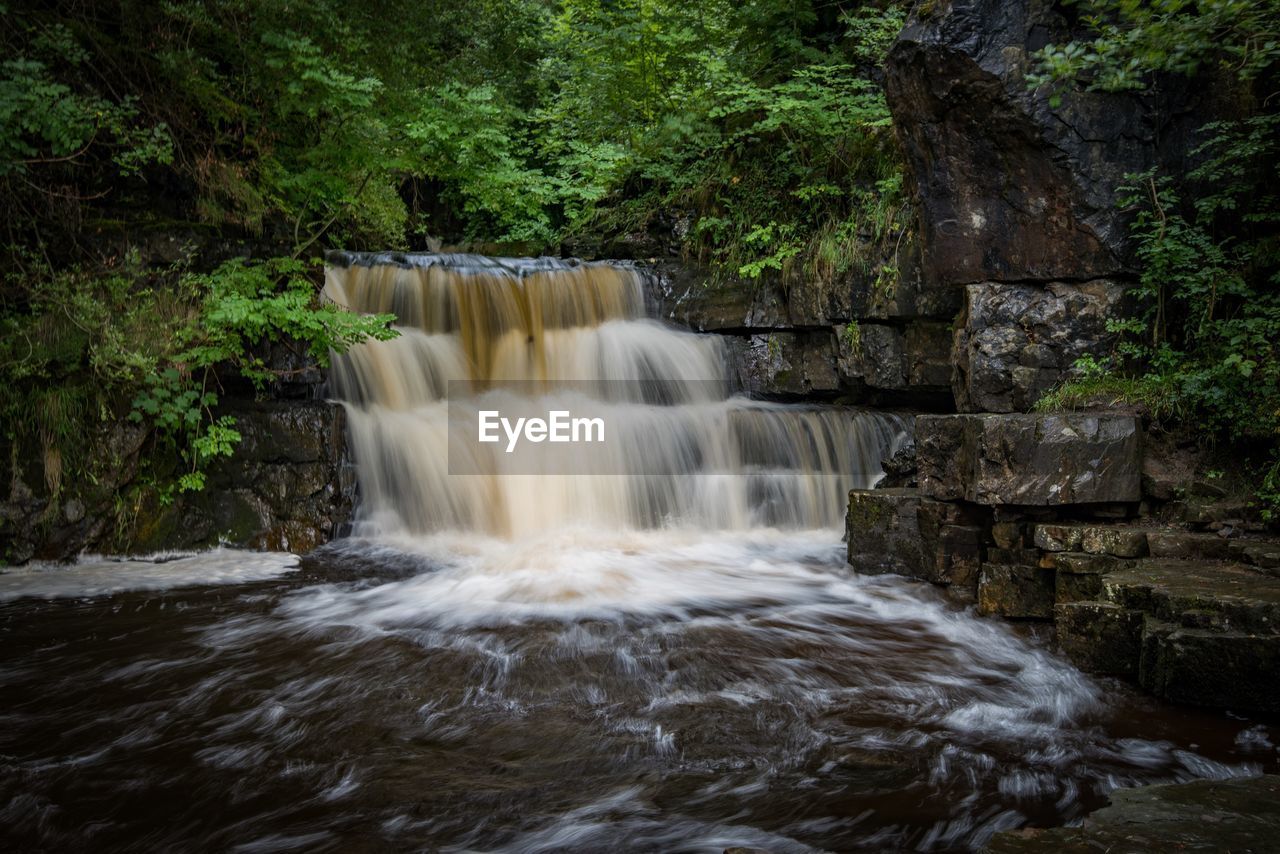 SCENIC VIEW OF WATERFALL