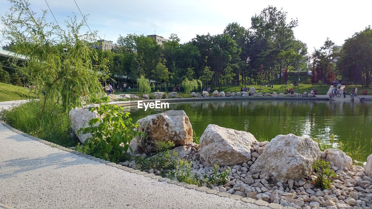 ROCKS IN PARK