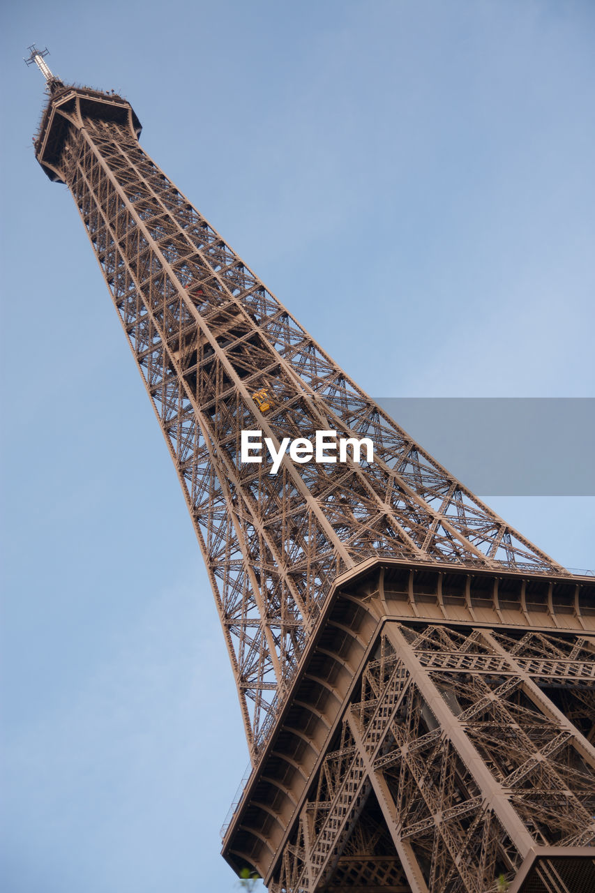 Low angle view of an eiffel tower