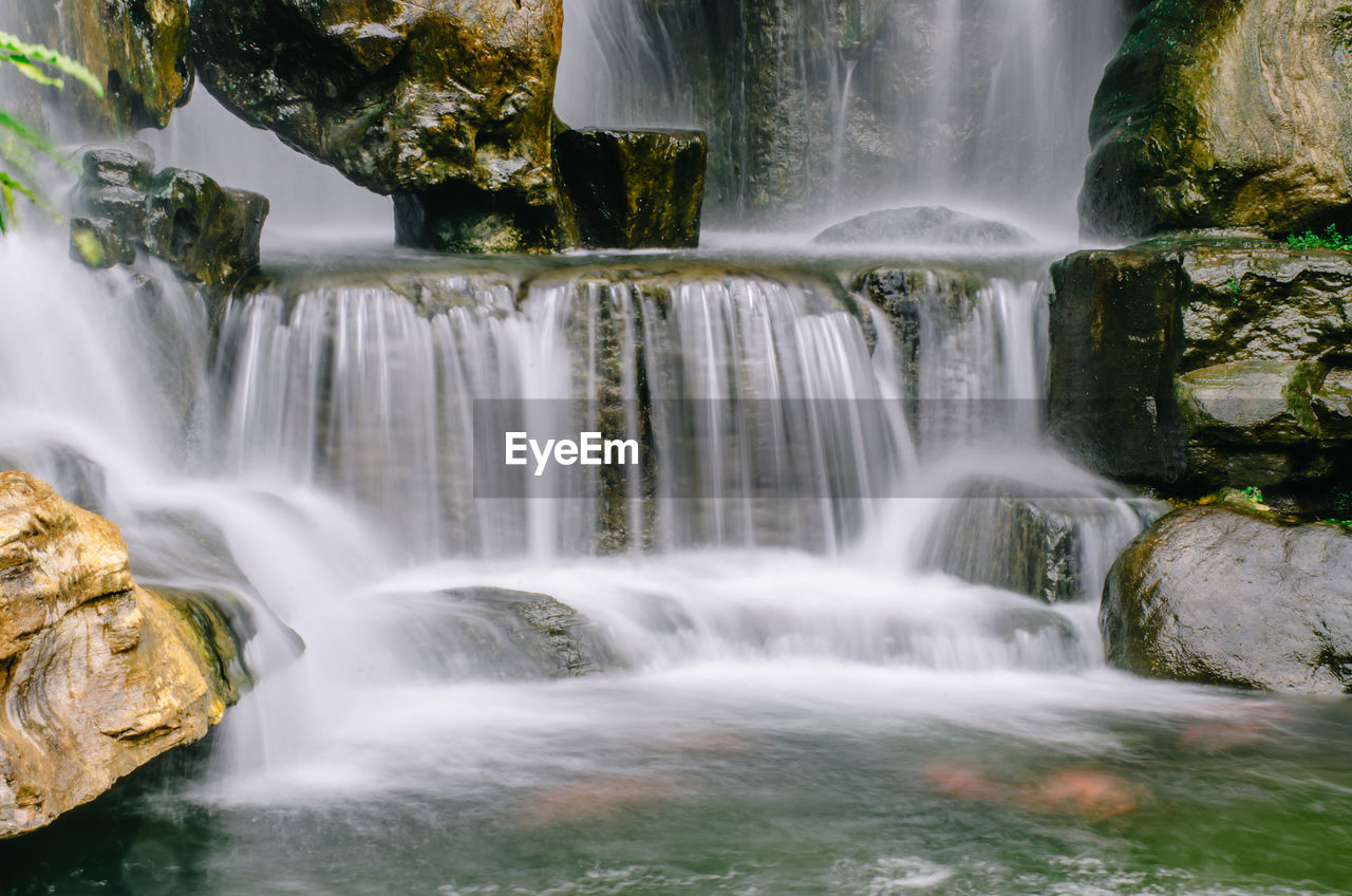 WATERFALL IN FOREST