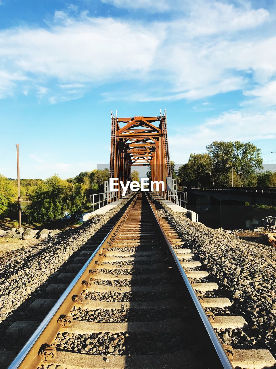 VIEW OF RAILWAY BRIDGE