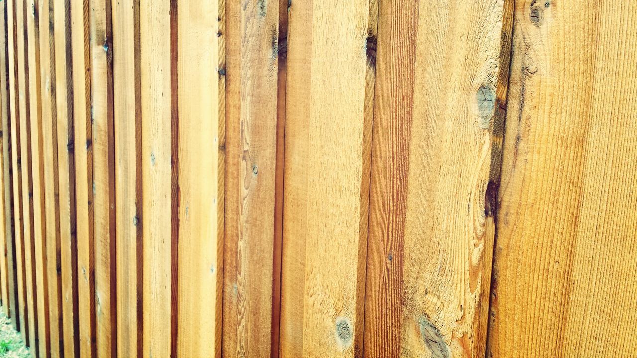 Detail shot of wooden wall