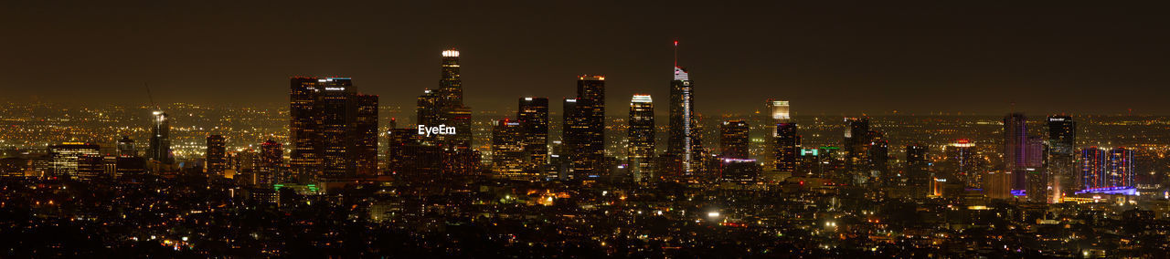 Skyline of los angeles