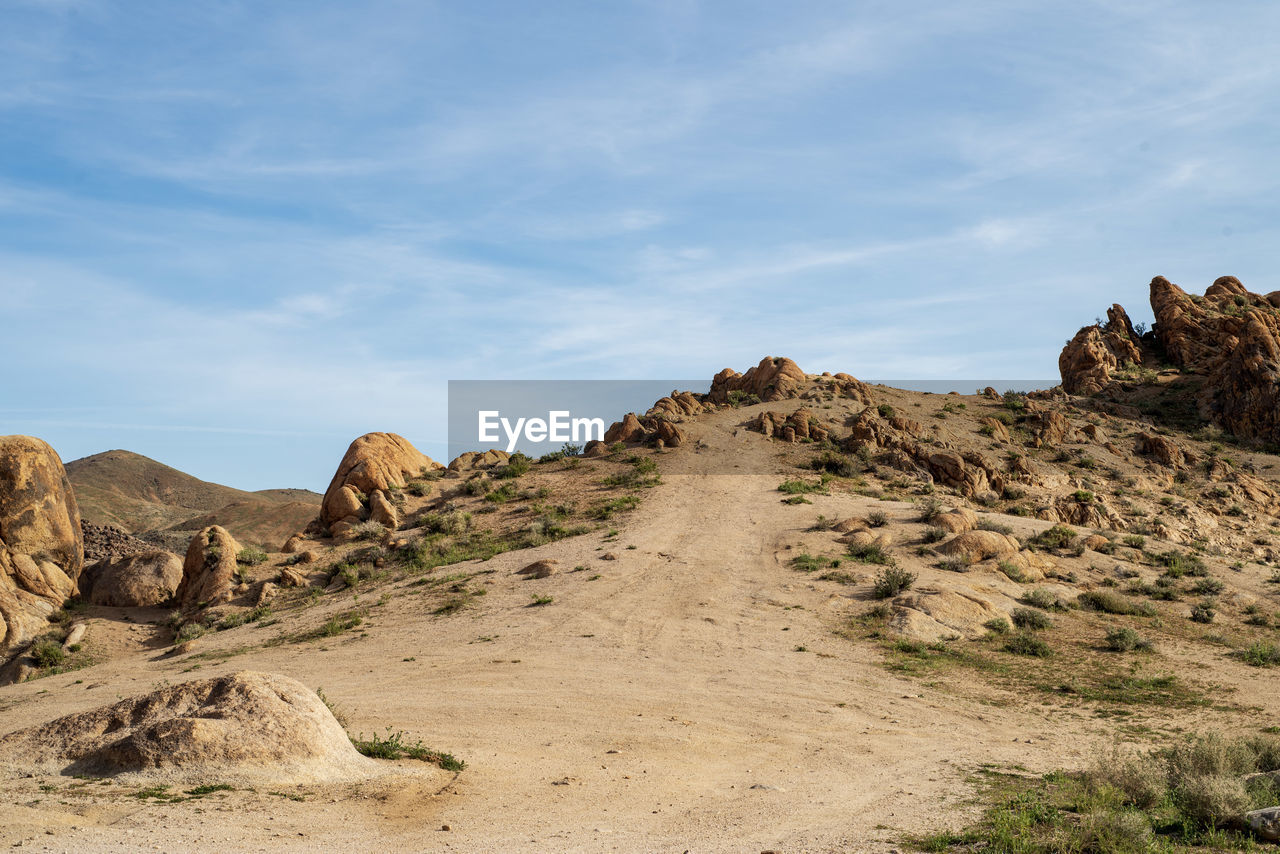 VIEW OF ROCK FORMATIONS