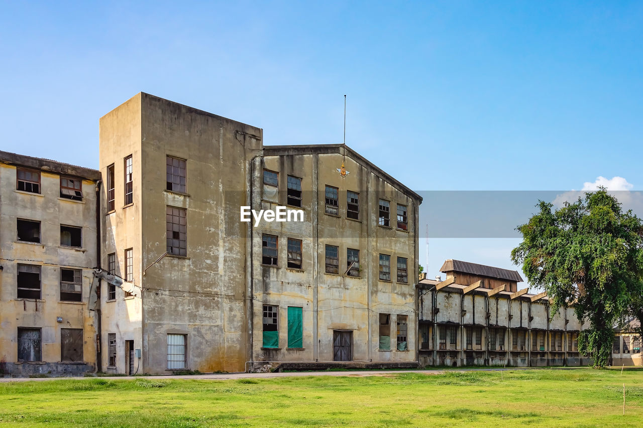 The old paper mill used to produce paper and banknotes during world war ii,