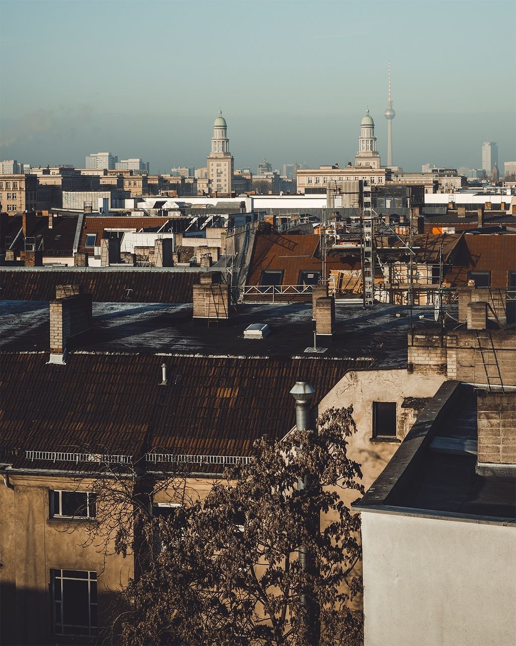 Cityscape against sky