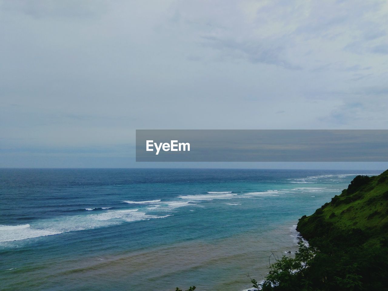 VIEW OF SEA AGAINST SKY