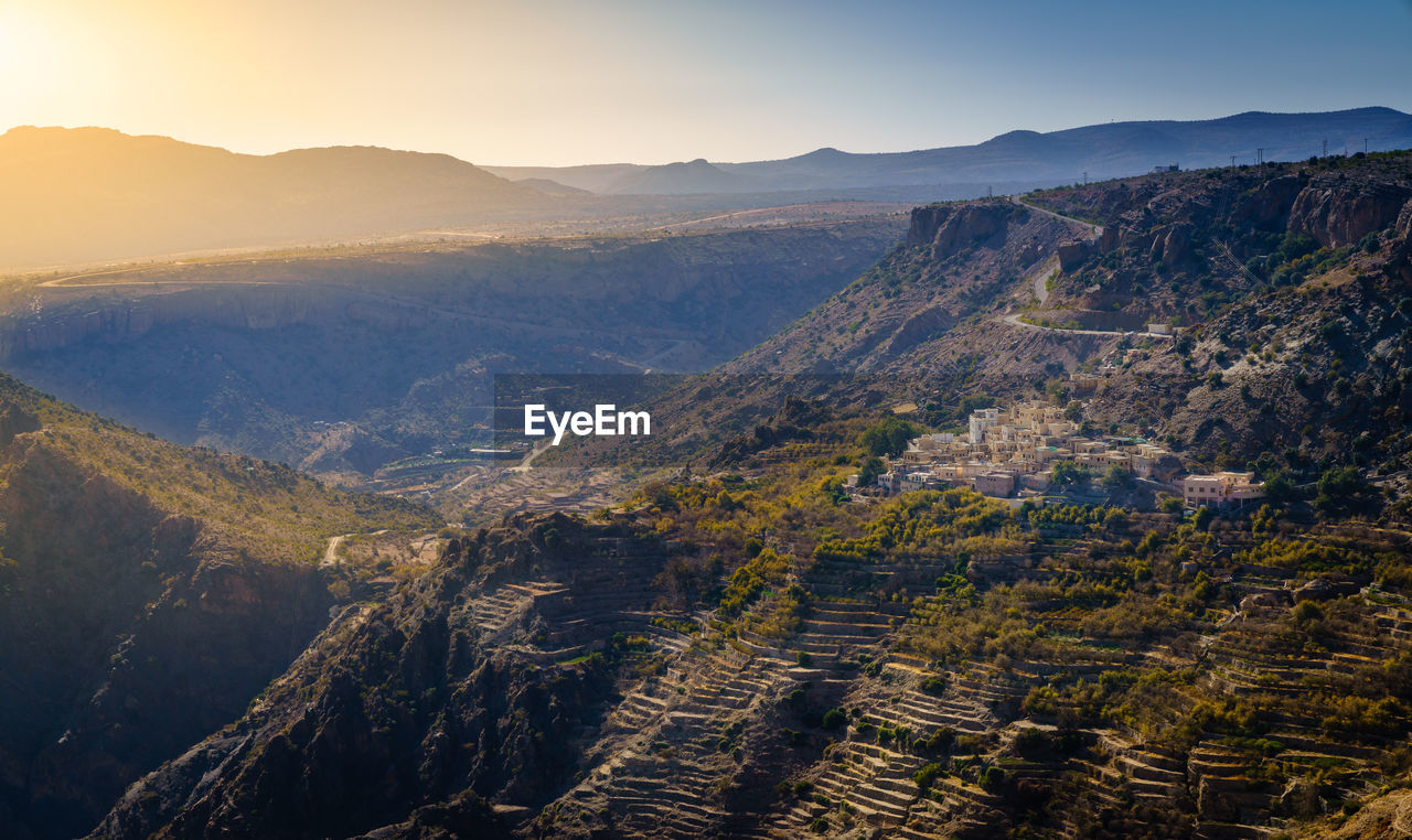 HIGH ANGLE VIEW OF LANDSCAPE