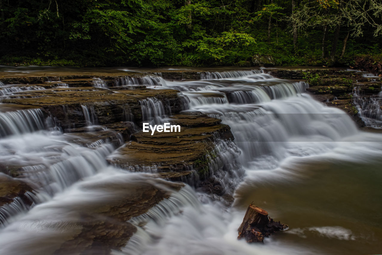 Beautiful waterfall in forest