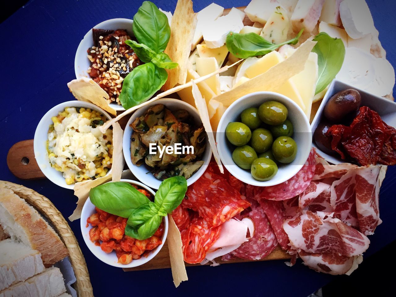 Close-up of food on table