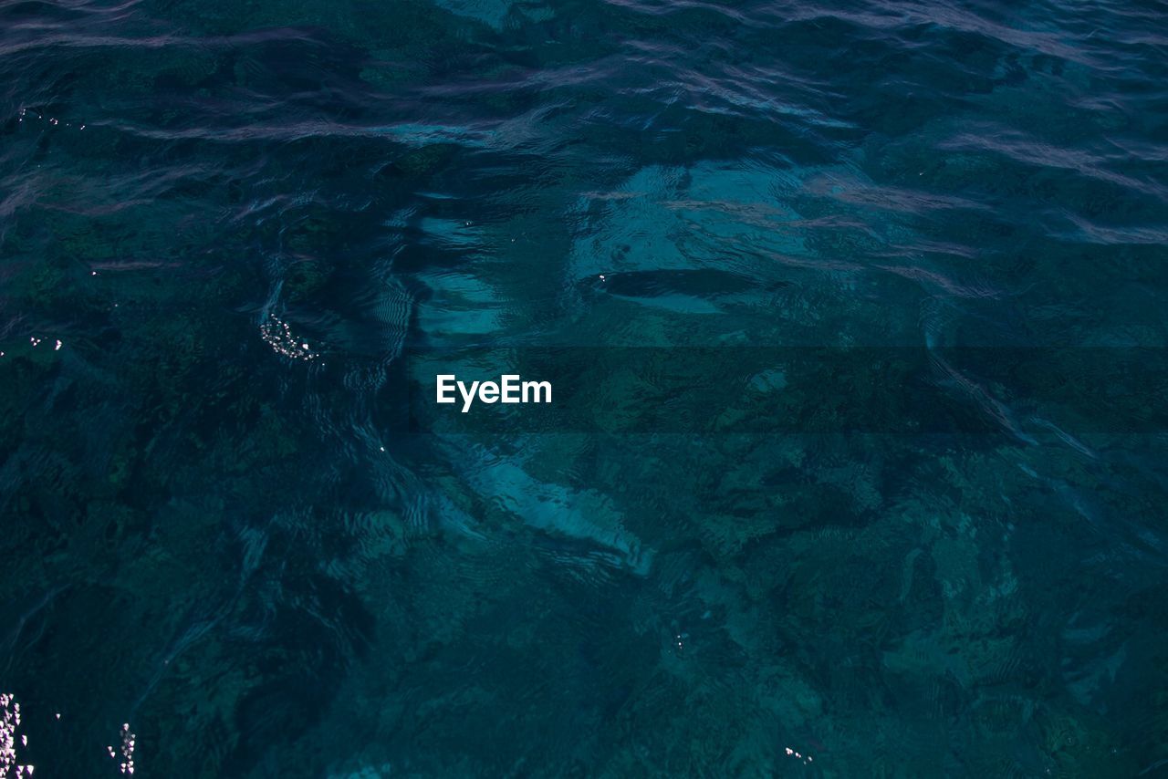 HIGH ANGLE VIEW OF WATER