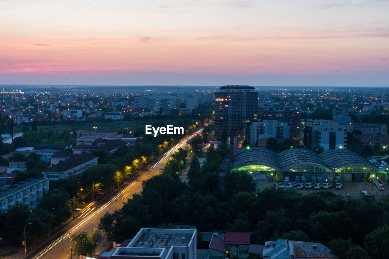 AERIAL VIEW OF A CITY